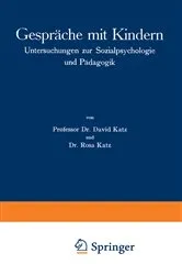 Book cover of Gespräche mit Kindern by David Katz