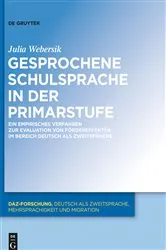 Book cover of Gesprochene Schulsprache in der Primarstufe by Unknown