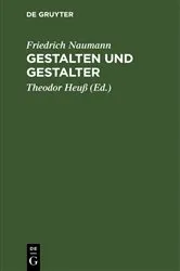 Book cover of Gestalten und Gestalter by Friedrich Naumann