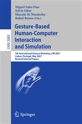 Book cover of Gesture-Based Human-Computer Interaction and Simulation by Miguel Sales Dias