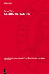 Book cover of Gesund bei Goethe by Unknown
