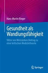 Book cover of Gesundheit als Wandlungsfähigkeit by Hans-Martin Rieger