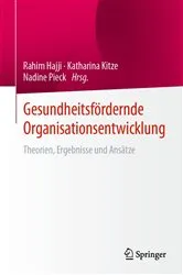 Book cover of Gesundheitsfördernde Organisationsentwicklung by Rahim Hajji
