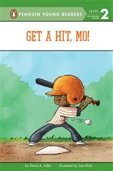 Book cover of Get a Hit, Mo! by David A. Adler