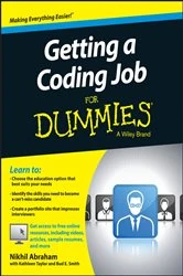 Book cover of Getting a Coding Job For Dummies by Nikhil Abraham
