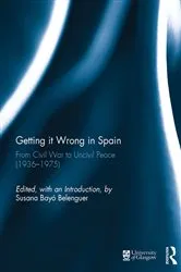Book cover of Getting it Wrong in Spain by Susana Belenguer