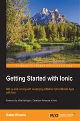 Book cover of Getting Started with Ionic by Rahat Khanna