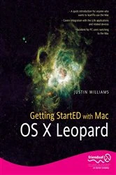Book cover of Getting StartED with Mac OS X Leopard by Justin Williams