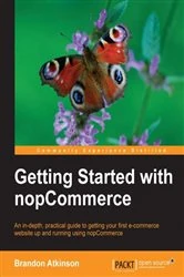 Book cover of Getting Started with nopCommerce by Brandon Atkinson