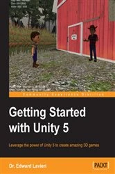 Book cover of Getting Started with Unity 5 by Edward Lavieri