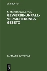 Book cover of Gewerbe-Unfallversicherungsgesetz (9th ed.) by Unknown