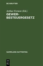 Book cover of Gewerbesteuergesetz by Unknown