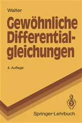 Book cover of GewÃ¶hnliche Differential-gleichungen (4th ed.) by Wolfgang Walter
