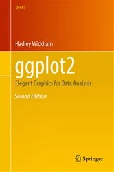 Book cover of ggplot2 (2nd ed.) by Hadley Wickham