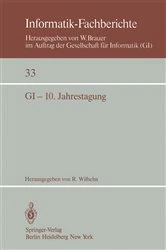 Book cover of GI — 10. Jahrestagung by R. Wilhelm