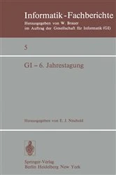 Book cover of GI — 6. Jahrestagung by E. J. Neuhold