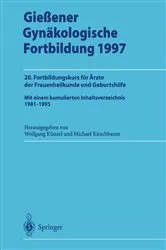 Book cover of Gießener Gynäkologische Fortbildung 1997 by Wolfgang Künzel