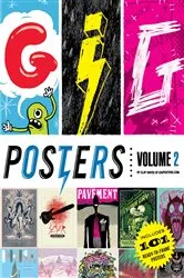 Book cover of Gig Posters Volume 2 by Clay Hayes