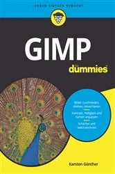Book cover of GIMP für Dummies by Karsten W. Günther