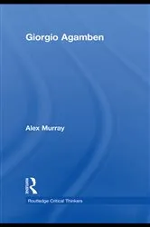 Book cover of Giorgio Agamben by Alex Murray