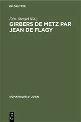 Book cover of Girbers de Metz par Jean de Flagy by Edm. Stengel