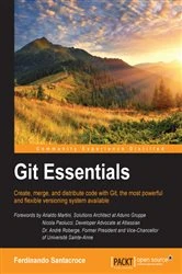 Book cover of Git Essentials by Ferdinando Santacroce