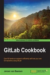 Book cover of GitLab Cookbook by Jeroen van Baarsen