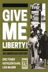 Book cover of Give Me Liberty! (7th ed.) by Eric Foner