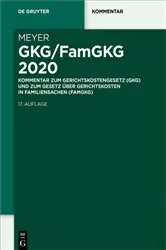 Book cover of GKG/FamGKG 2020 (17th ed.) by Dieter Meyer