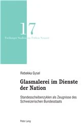 Book cover of Glasmalerei im Dienste der Nation by Volker Reinhardt