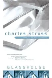 Book cover of Glasshouse by Charles Stross