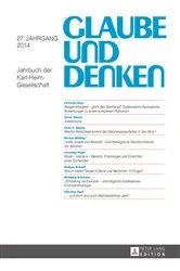 Book cover of Glaube und Denken by Karl-Heim-Gesellschaft e.V.