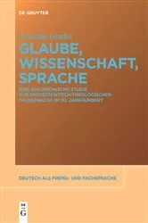 Book cover of Glaube, Wissenschaft, Sprache by Joachim Gerdes