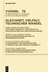 Book cover of Gleichheit, Vielfalt, technischer Wandel by Ute Sacksofsky