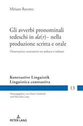Book cover of Gli avverbi pronominali tedeschi in «da(r)-» nella produzione scritta e orale by Unknown