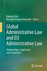 Book cover of Global Administrative Law and EU Administrative Law by Edoardo Chiti