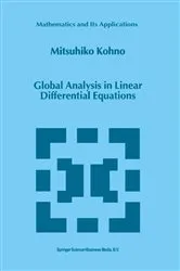 Book cover of Global Analysis in Linear Differential Equations by Unknown