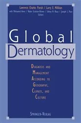 Book cover of Global Dermatology by M. Amer