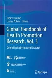 Book cover of Global Handbook of Health Promotion Research, Vol. 3 by Didier Jourdan