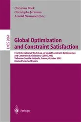 Book cover of Global Optimization and Constraint Satisfaction by Christian Bliek