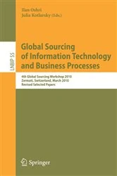Book cover of Global Sourcing of Information Technology and Business Processes by Ilan Oshri