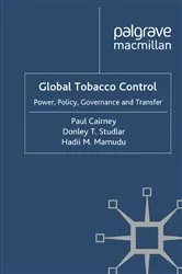Book cover of Global Tobacco Control by P. Cairney