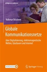 Book cover of Globale Kommunikationsnetze by Volkmar Brückner