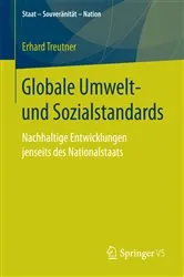 Book cover of Globale Umwelt- und Sozialstandards by Erhard Treutner