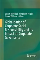 Book cover of Globalisation of Corporate Social Responsibility and its Impact on Corporate Governance by Jean J. du Plessis