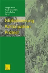 Book cover of Globalisierung — Partizipation — Protest by Ansgar Klein