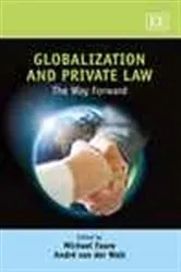 Book cover of Globalization and Private Law by Michael Faure