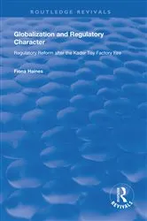 Book cover of Globalization and Regulatory Character by Fiona Haines