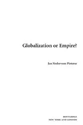 Book cover of Globalization or Empire? by Jan Nederveen Pieterse