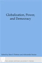Book cover of Globalization, Power, and Democracy by Marc F. Plattner